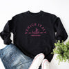 Embroidered Venice Italy Graphic Sweatshirt