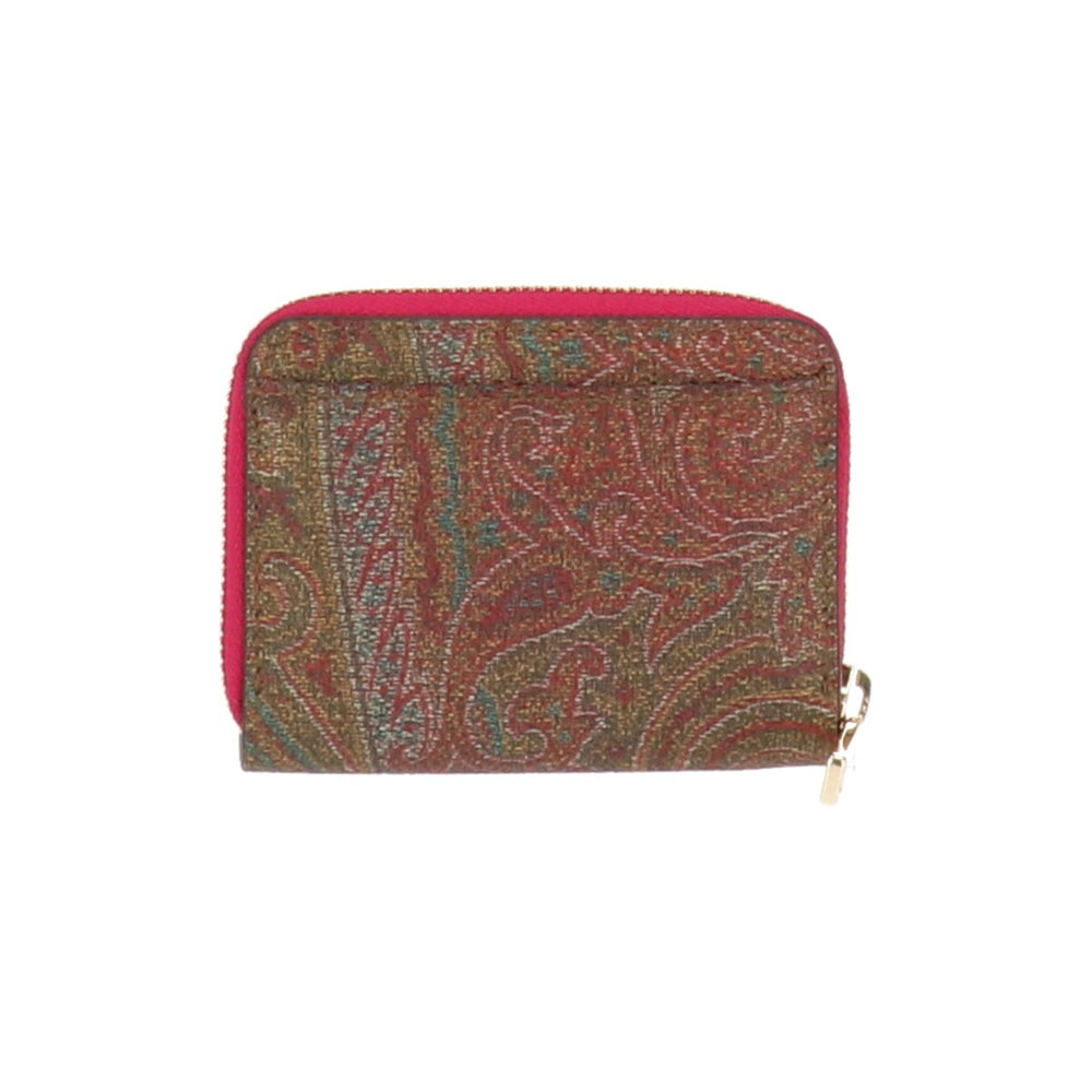 Etro Womens Brown Multicolored Clutch