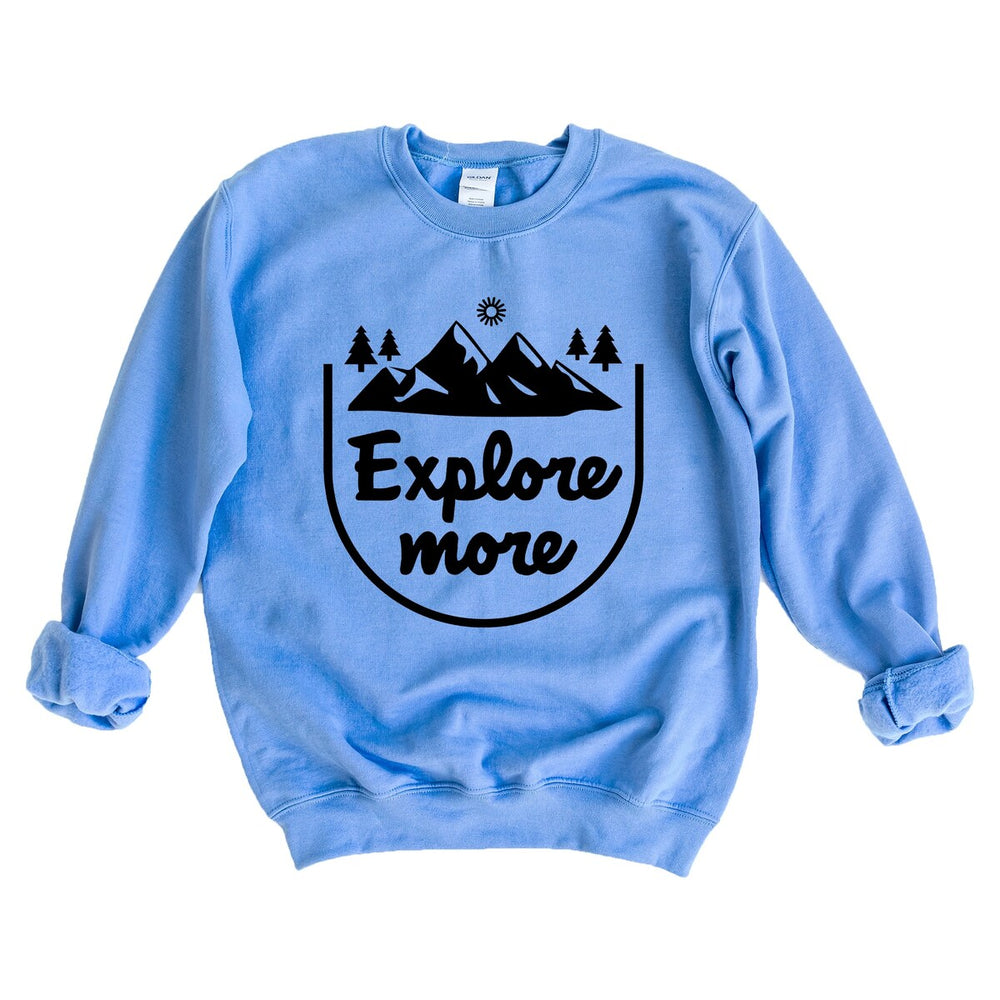 Explore More Mountain Graphic Sweatshirt