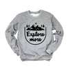 Explore More Mountain Graphic Sweatshirt