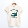 Explore More Surf Board Garment Dyed Tee