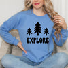 Explore Trees Graphic Sweatshirt