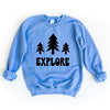 Explore Trees Graphic Sweatshirt