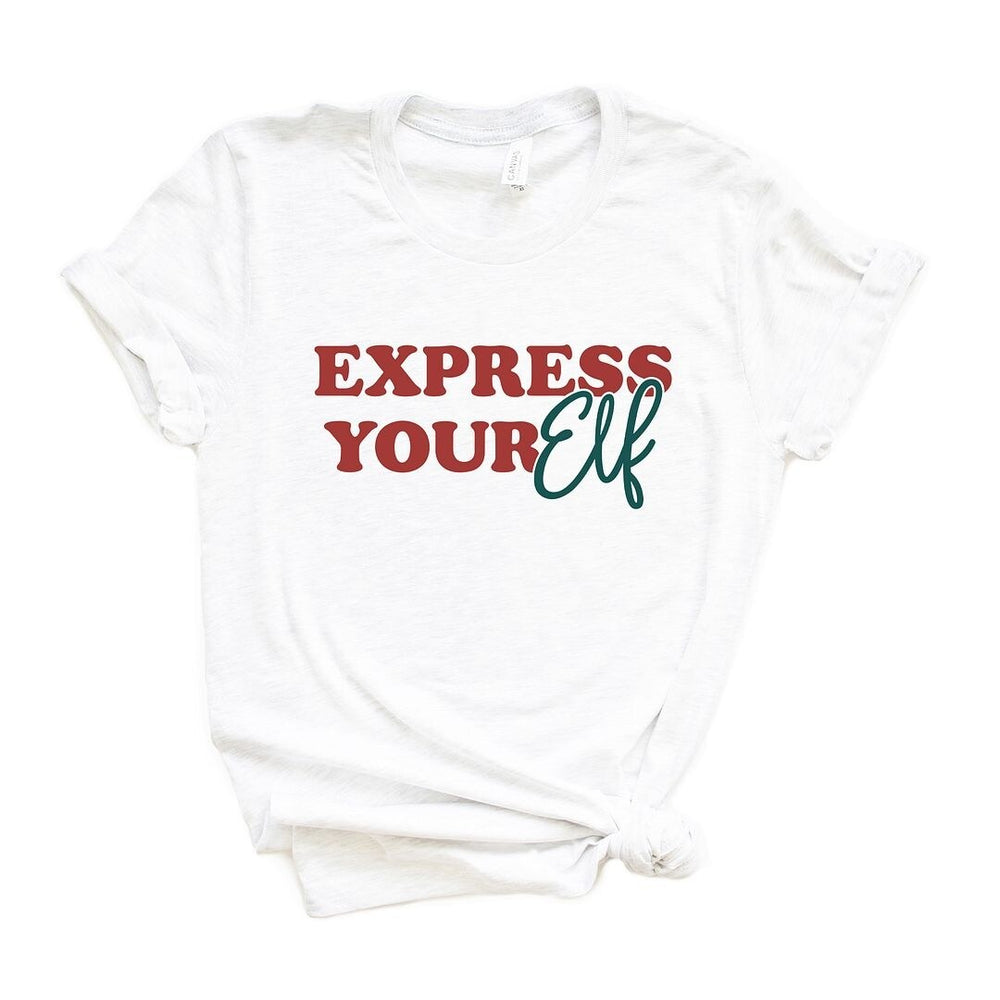 Express Your Elf Short Sleeve Crewnneck Tee