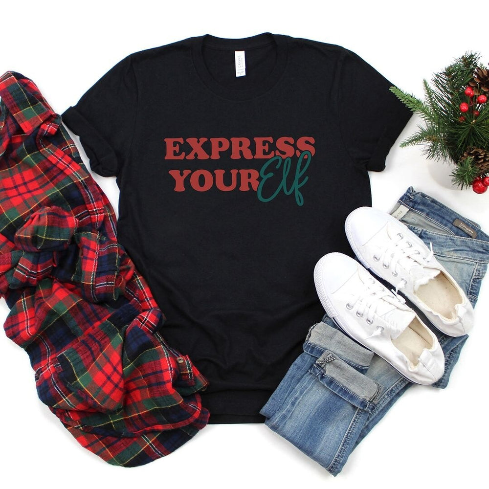 Express Your Elf Short Sleeve Crewnneck Tee