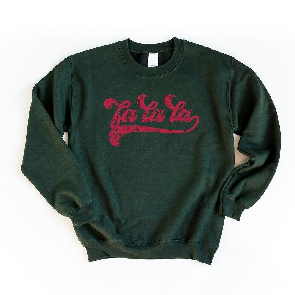 Fa La La Retro Graphic Sweatshirt