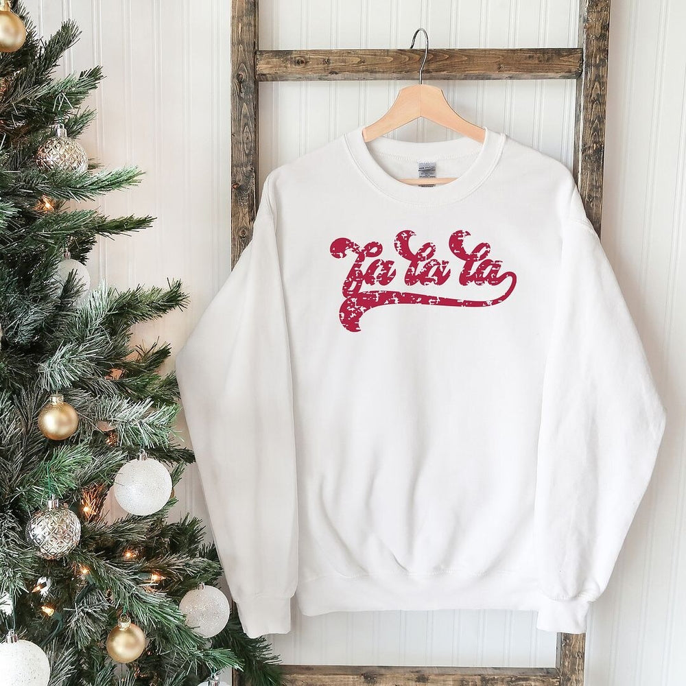 Fa La La Retro Graphic Sweatshirt