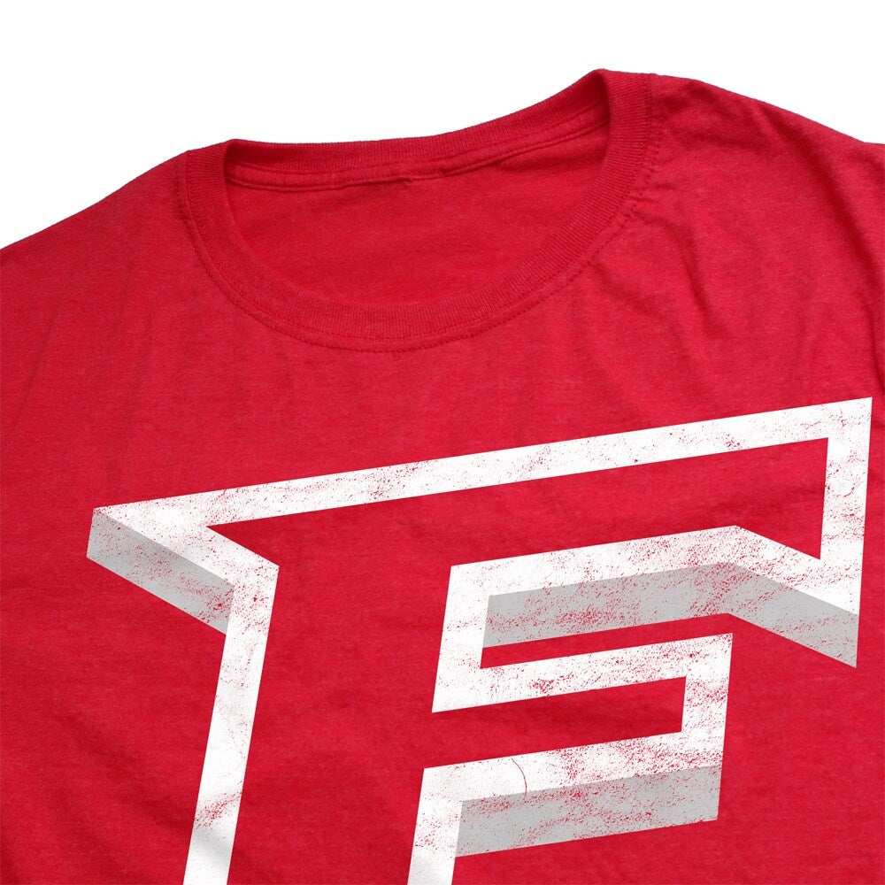 Fairfield University Primary Logo Unisex Adult Heathered Premium T Shirt