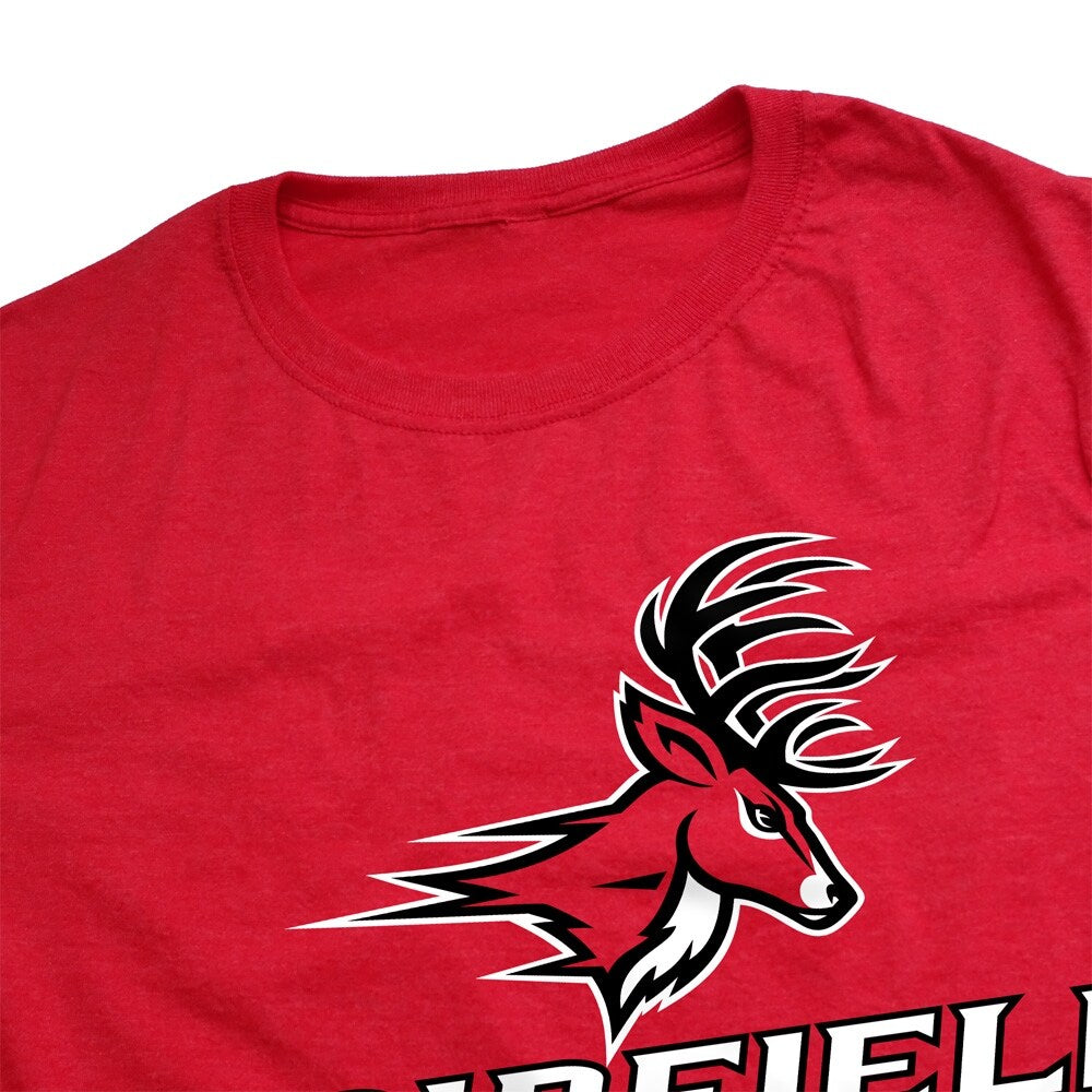 Fairfield University Stacked Unisex Adult Heathered Premium T Shirt