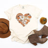 Fall Collage Heart Garment Dyed Tee