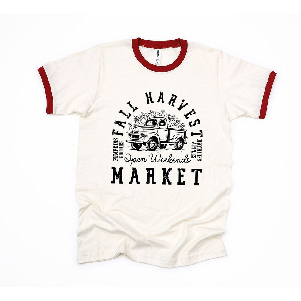 Fall Harvest Market Ringer Tee