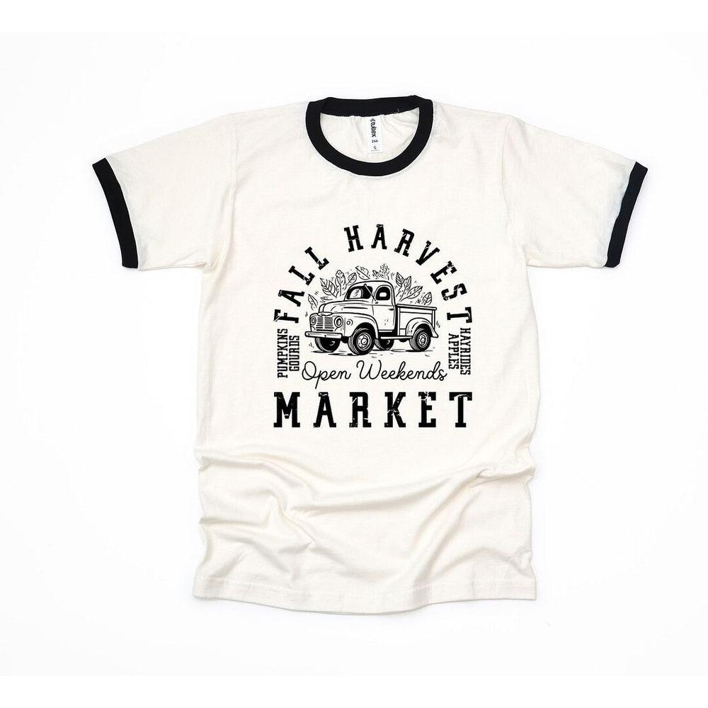 Fall Harvest Market Ringer Tee