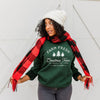 Farm Fresh Christmas Trees Graphic Sweatshirt