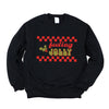 Feeling Jolly Checkered Graphic Sweatshirt