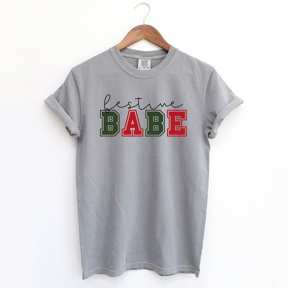 Festive Babe Garment Dyed Tee