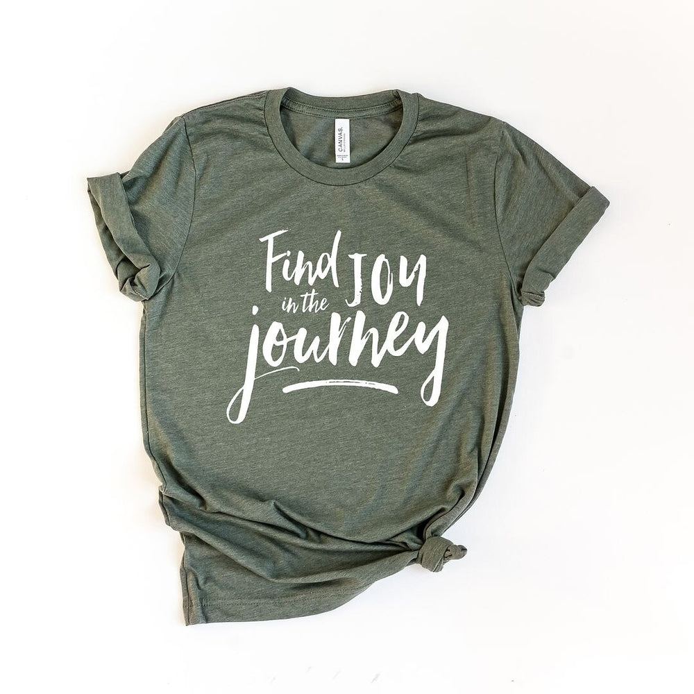 Find Joy in the Journey Short Sleeve Crewnneck Tee