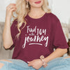 Find Joy in the Journey Short Sleeve Crewnneck Tee