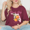 Florida Girly Flower Short Sleeve Crewnneck Tee