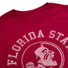 Florida State University Classic Retro Stamp Logo Unisex Adult Heathered Premium T Shirt