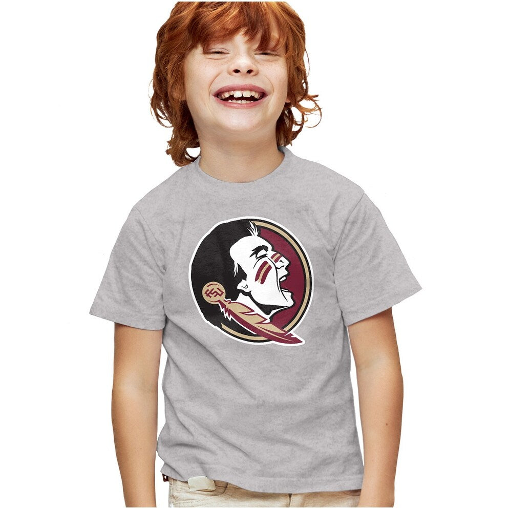 Florida State University Distressed Primary Kids T Shirt for Youth Boys and Girls