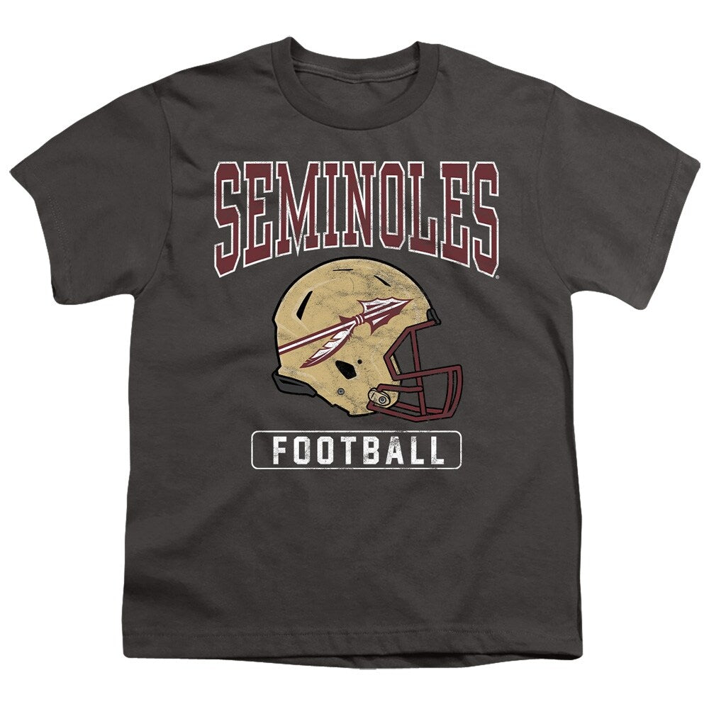 Florida State University Helmet Kids T Shirt for Youth Boys and Girls