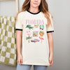 Florida Vacation Collage Ringer Tee