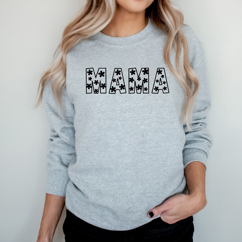 Flower Mama Bold Graphic Sweatshirt