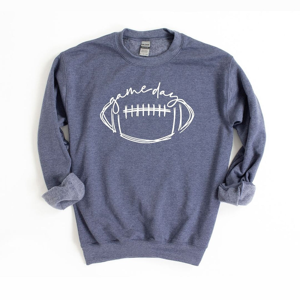 Football Game Day Graphic Sweatshirt