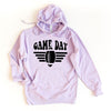 Football Game Day Stripes Graphic Hoodie