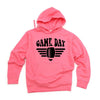 Football Game Day Stripes Graphic Hoodie