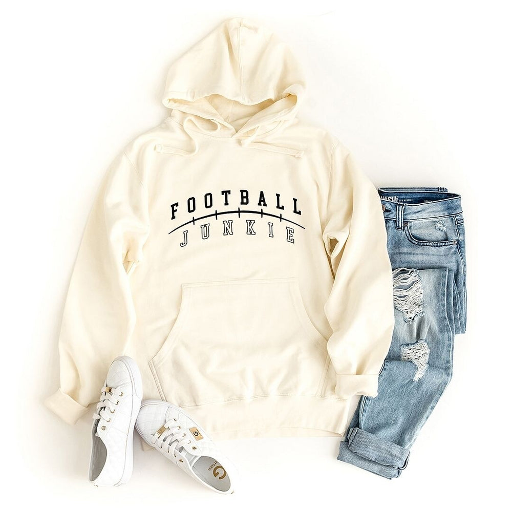 Football Junkie Graphic Hoodie