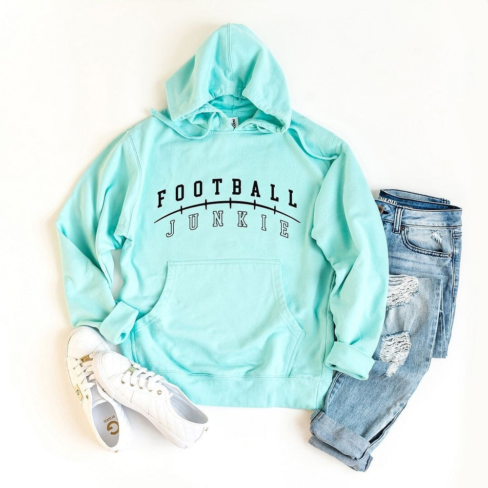 Football Junkie Graphic Hoodie