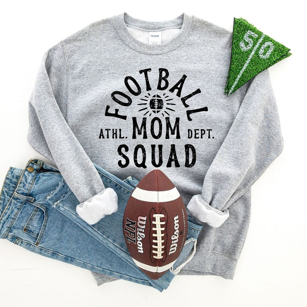 Football Mom Squad Graphic Sweatshirt