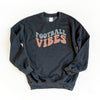 Football Vibes Colorful Graphic Sweatshirt