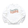 Football Vibes Colorful Graphic Sweatshirt