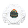 Forest Camping Badge Graphic Sweatshirt