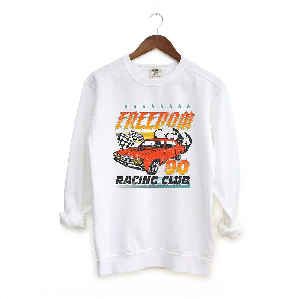 Freedom Racing Club Garment Dyed Sweatshirt