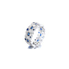 French Miligrain 3 piece Ring Set with crystals from Swarovski