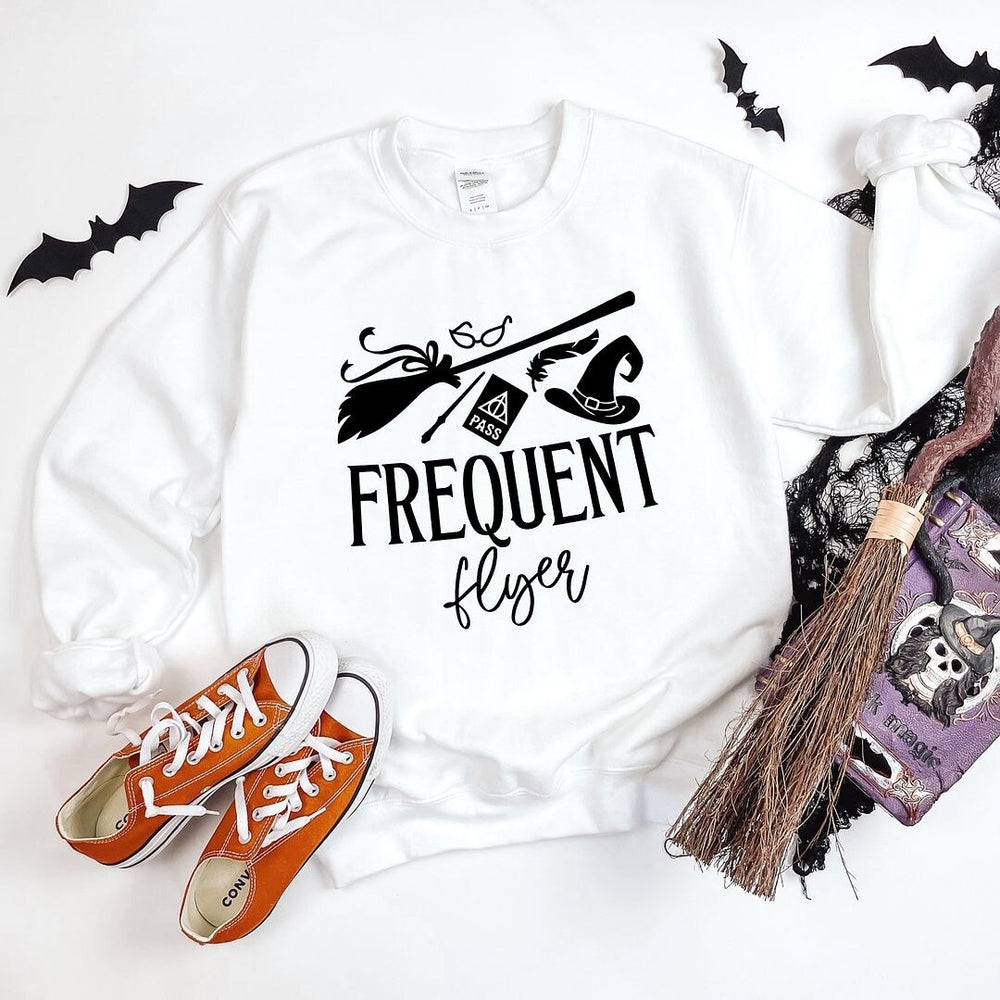 Frequent Flyer Graphic Sweatshirt