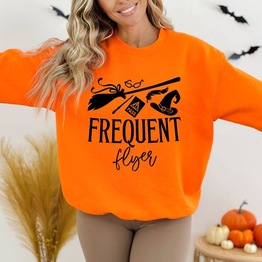 Frequent Flyer Graphic Sweatshirt