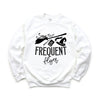 Frequent Flyer Graphic Sweatshirt