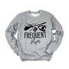 Frequent Flyer Graphic Sweatshirt