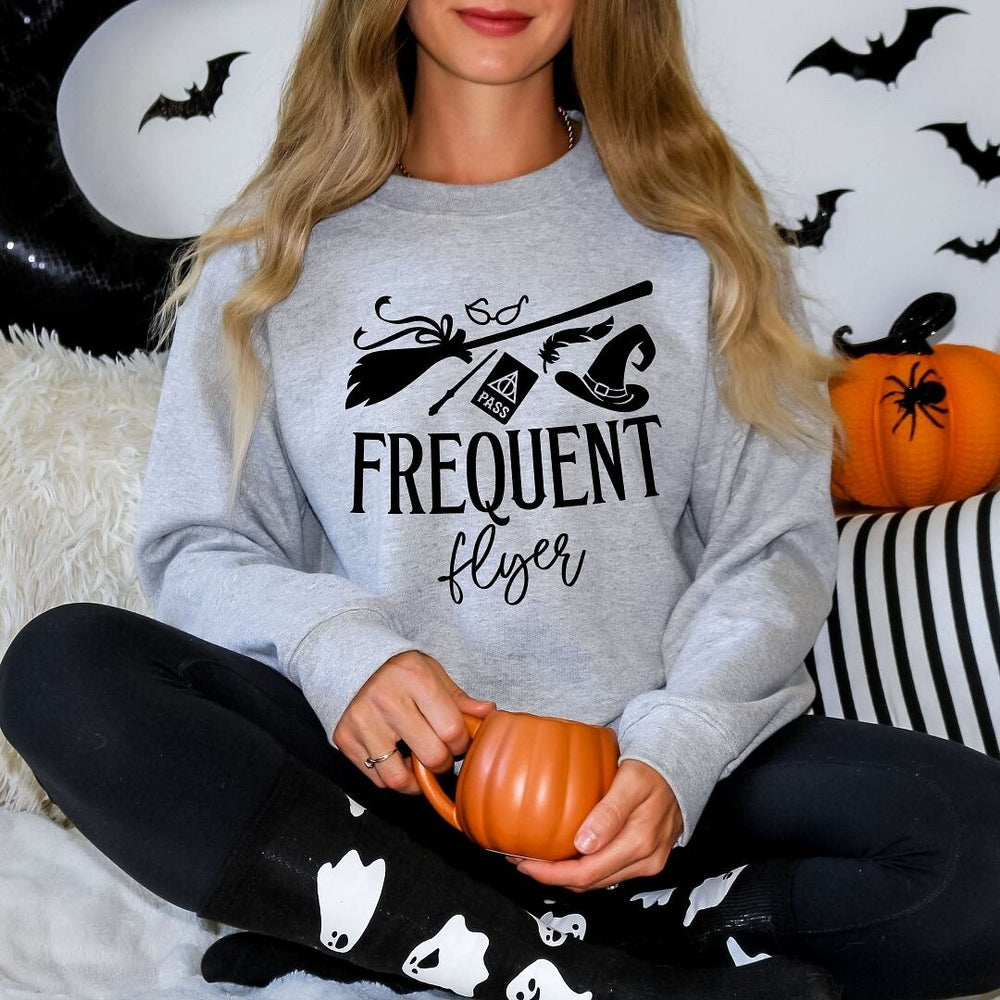 Frequent Flyer Graphic Sweatshirt