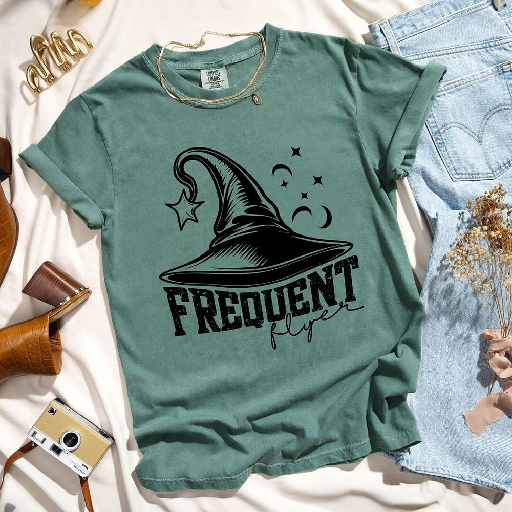 Frequent Flyer Hat Garment Dyed Tee