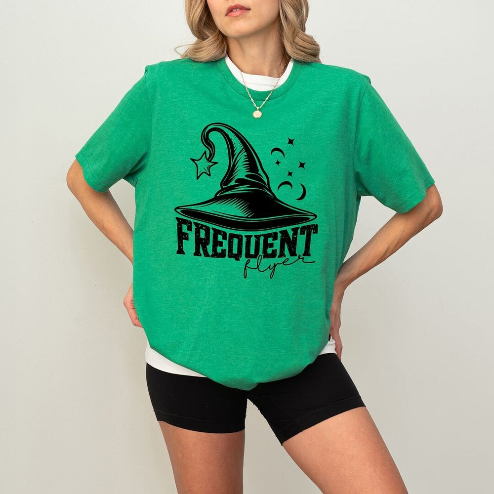 Frequent Flyer Hat Short Sleeve Crewnneck Tee