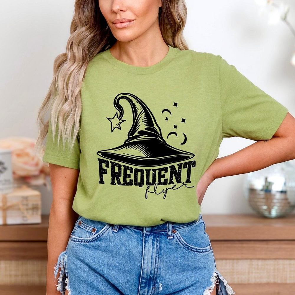 Frequent Flyer Hat Short Sleeve Crewnneck Tee