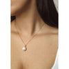 Freshwater Cultured Pearl & 24k Gold-Plated Pendant Necklace Set - White