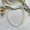 Freshwater Pearl and Crystal Necklace