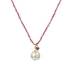 Freshwater Pearl and Tourmaline Beaded Pendant Necklace