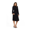 GO COUTURE A-Line Dress Long Sleeve Knee Length